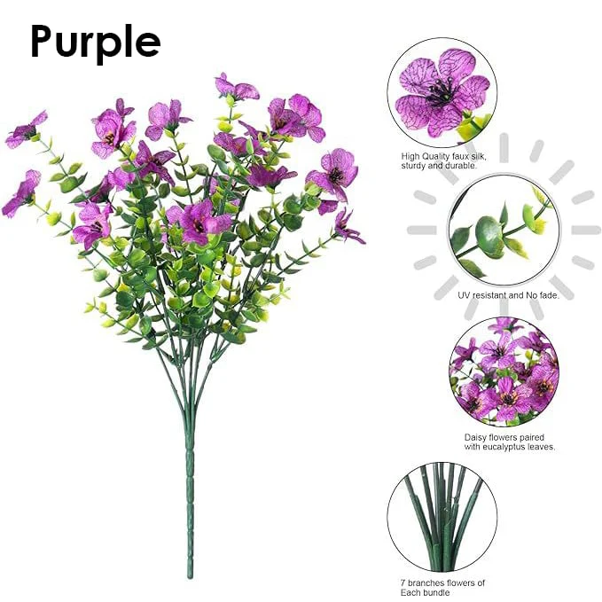 💖Mother's Day Hot Sale 49%OFF🌺UV Resistant Colorful Artificial Flower - Image 14