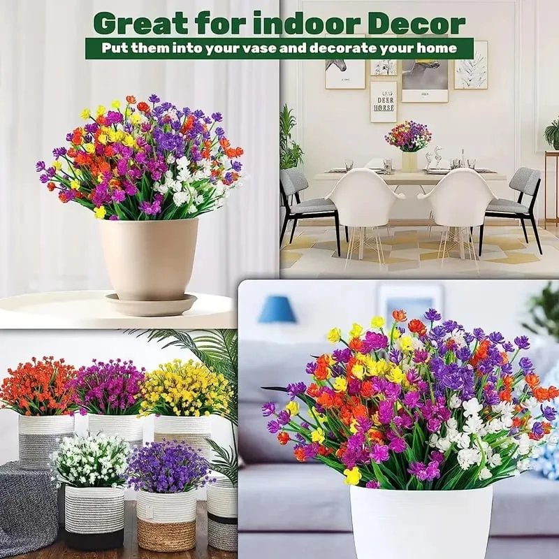 💖Mother's Day Hot Sale 49%OFF🌺UV Resistant Colorful Artificial Flower - Image 5
