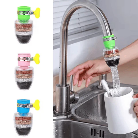 2025 Upgrade 💧 6-Layer Charcoal Faucet Filter for Fresh, Safe Water - Image 6